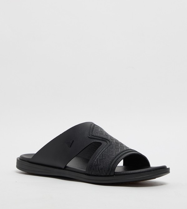 Aldo  Sandals - Black Arabic Sandals