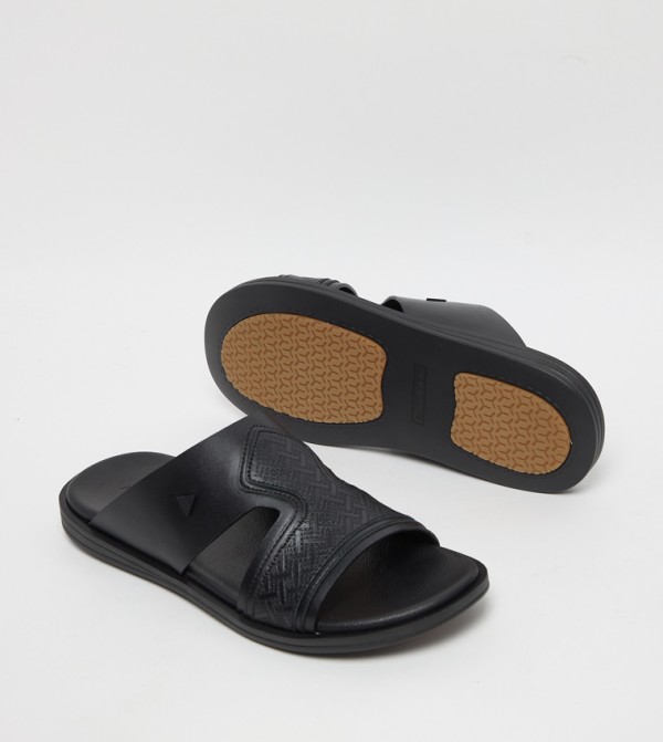 Aldo  Sandals - Black Arabic Sandals