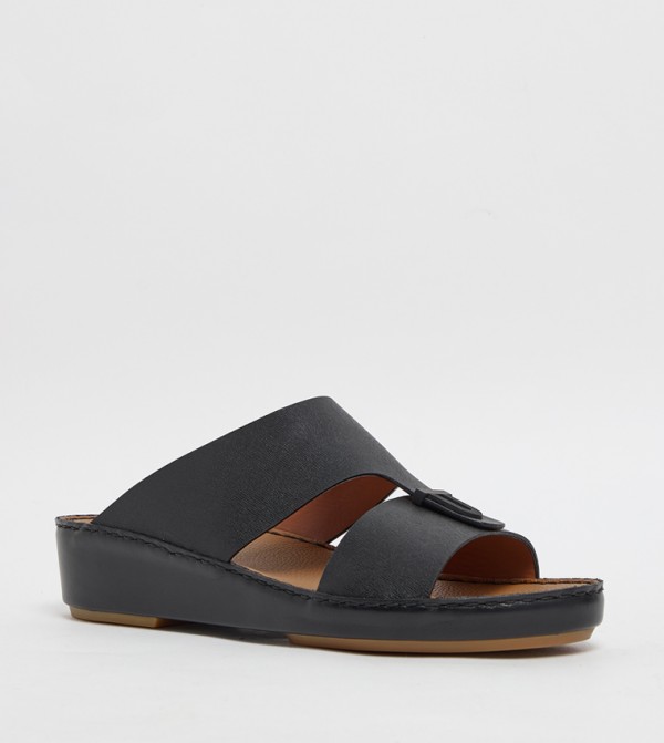 Aldo Sandals - Black Arabic Sandals