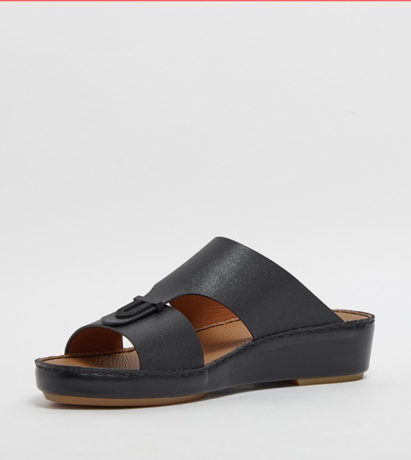 Aldo Sandals - Black Arabic Sandals