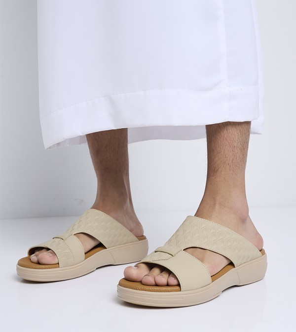 Aldo  Arabic Sandals - Beige Arabic Sandals