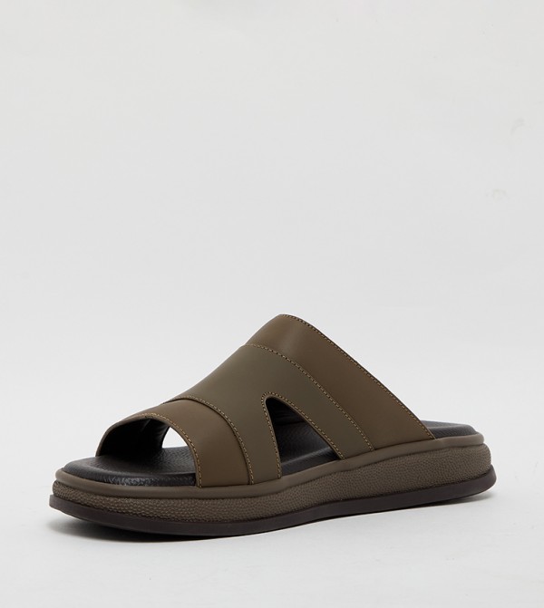 Aldo  Sandals - Brown Arabic Sandals