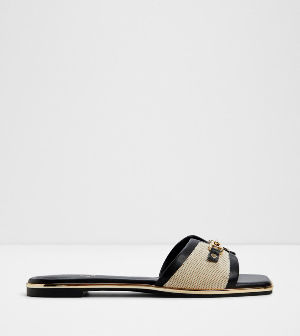 ألدو صنادل - بيج Flat Sandals