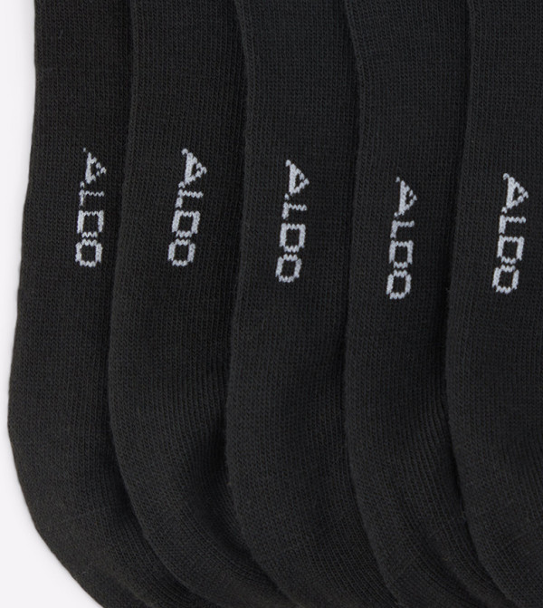 ألدو أكسيسوريز  جوارب   - أسود No show Socks