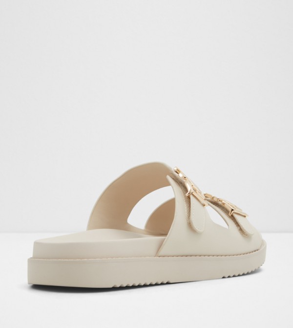Aldo  Flat Sandals - Off White Flat Sandals