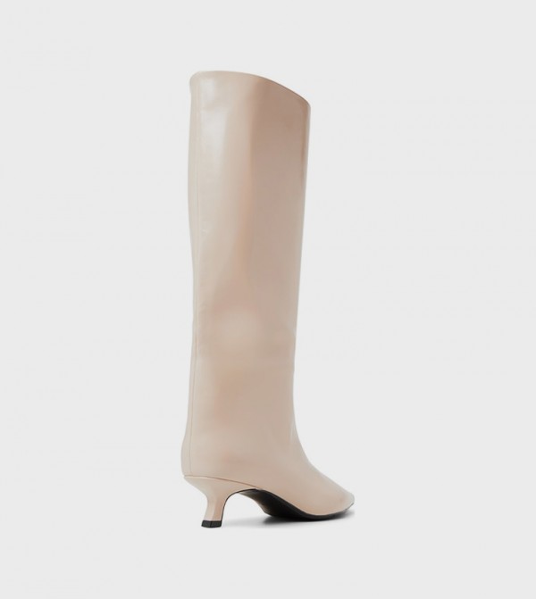 Call it Spring  Boots - Beige Knee length Boots