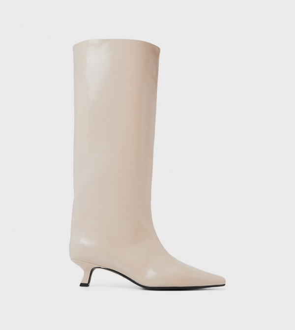 Call it Spring  Boots - Beige Knee length Boots