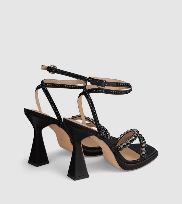 Alma en pena Alma en pena - Black Heeled Sandals