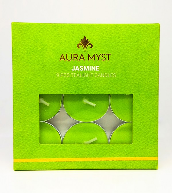 Aura Myst  - Green Candles