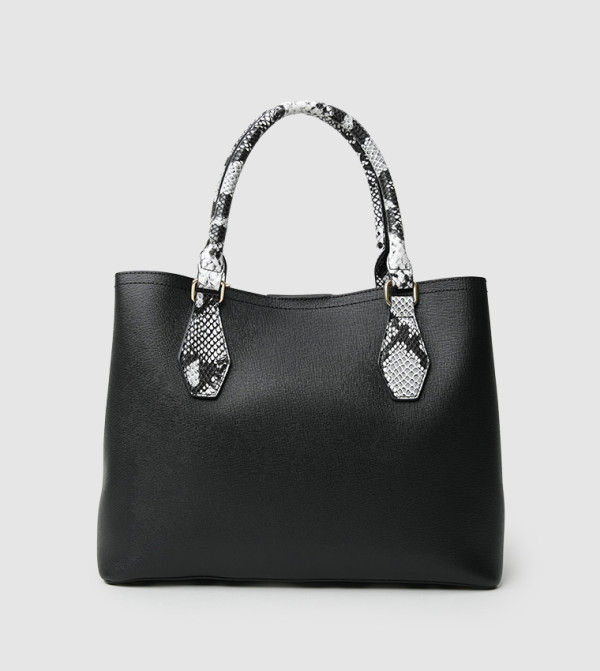 Amica Amica - Black Satchel Bag
