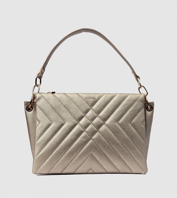 Amica  - Gold Shoulder Bag