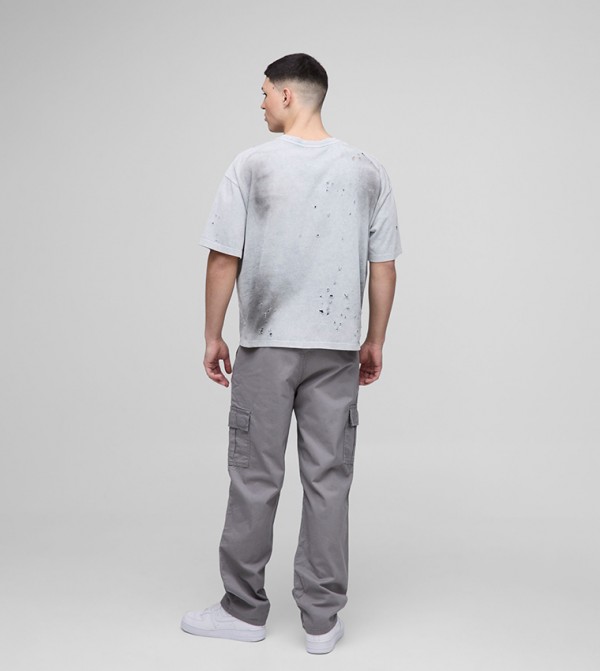 boohooMAN boohooMAN - Grey Cargos