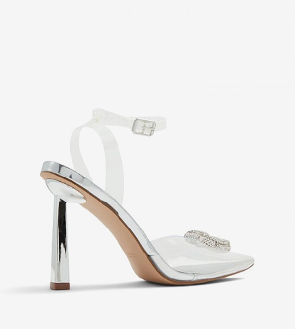 Call it Spring all-about-metallic - Silver Pumps
