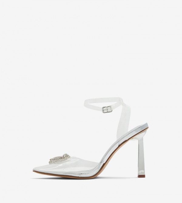 Call it Spring all-about-metallic - Silver Pumps