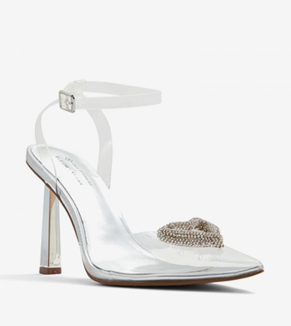 Call it Spring all-about-metallic - Silver Pumps
