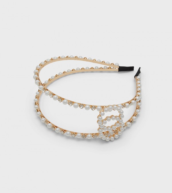 Aldo Accessories  Hair Accessories - White Hair Bands