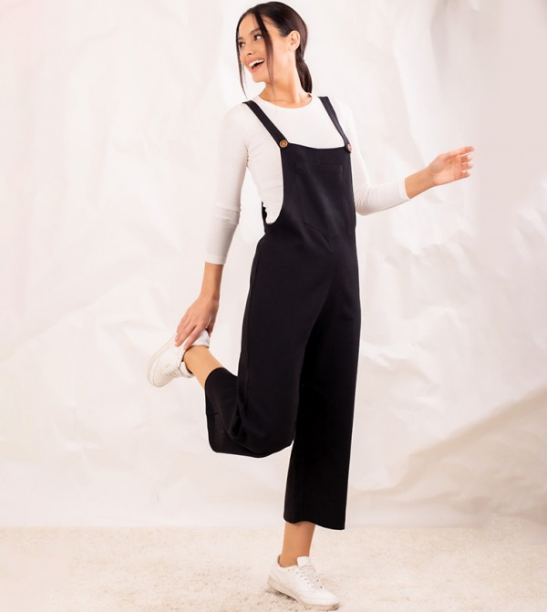 armonika - Outlet  - Black Dungarees & Overalls
