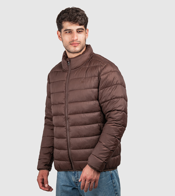 Aeropostale Aeropostale - Dark Brown Puffer Jackets
