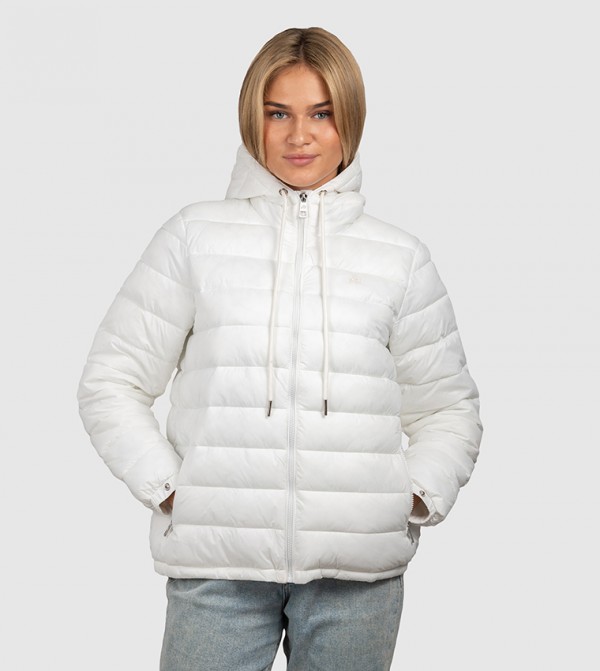 Aeropostale Aeropostale - White Puffer & Quilted Jackets