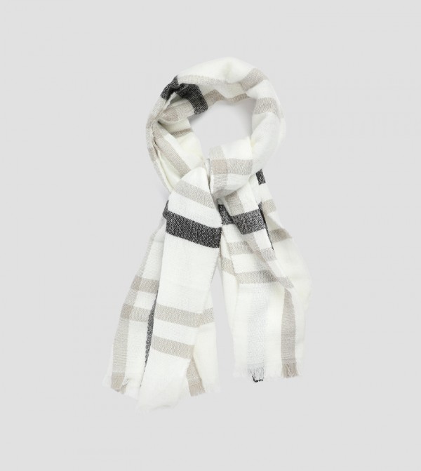 Ardene  Scarves - White Blanket Scarves