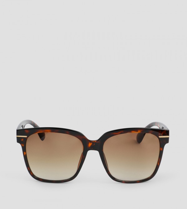 Ardene Sunglasses - Brown undefined