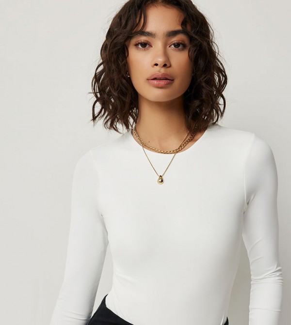 Ardene  - White Bodysuit
