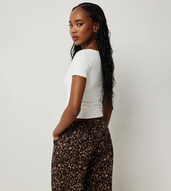 Ardene  - White Casual T-Shirts