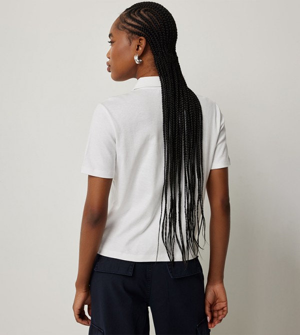 Ardene  - White Polo T-shirts