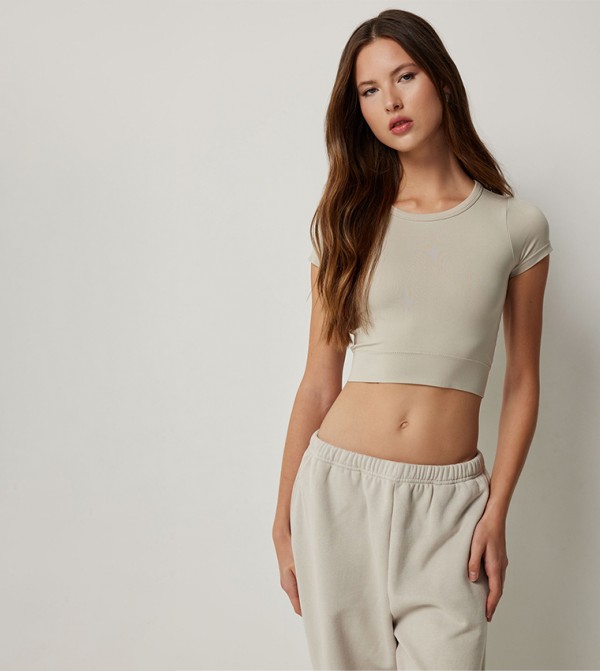 Ardene  - Beige Casual T-Shirts