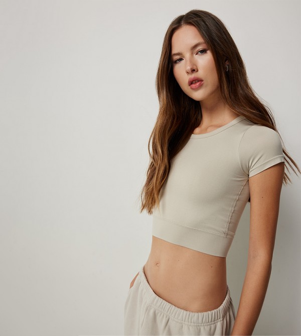 Ardene  - Beige Casual T-Shirts