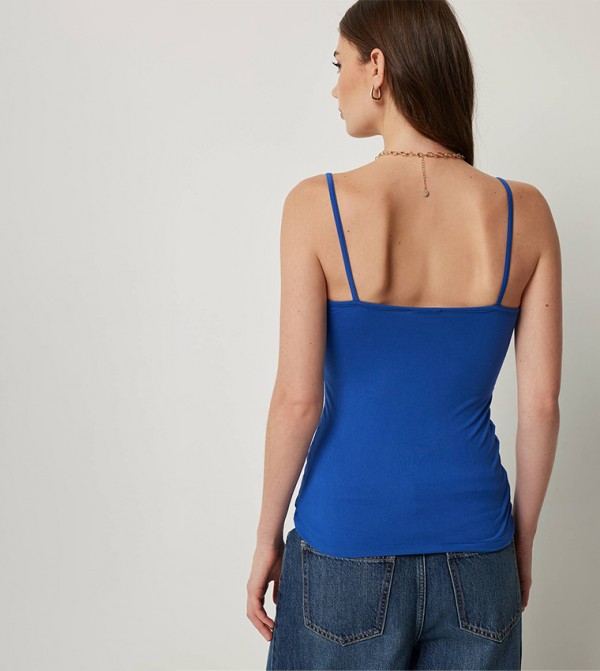 اردين  بلوزات - أزرق Sleeveless Tops