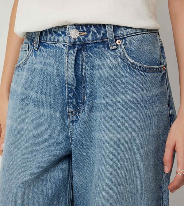Ardene Ardene - Blue Wide Leg Jeans
