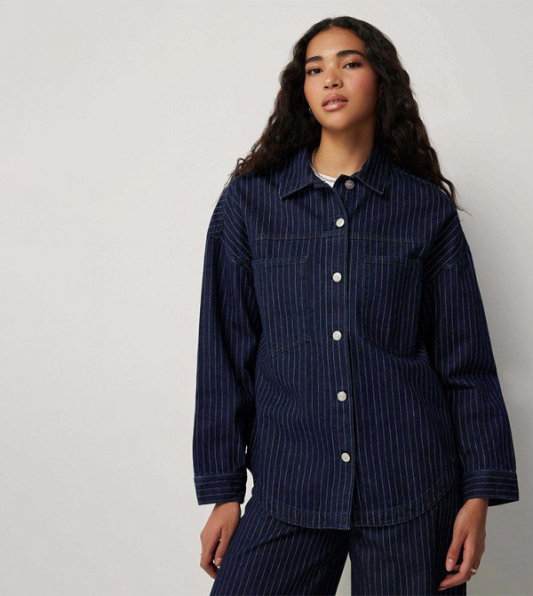 Ardene Ardene - Navy Denim Jackets