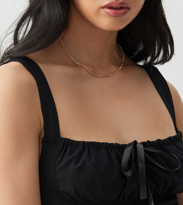 اردين ملابس - أسود Cropped Tops