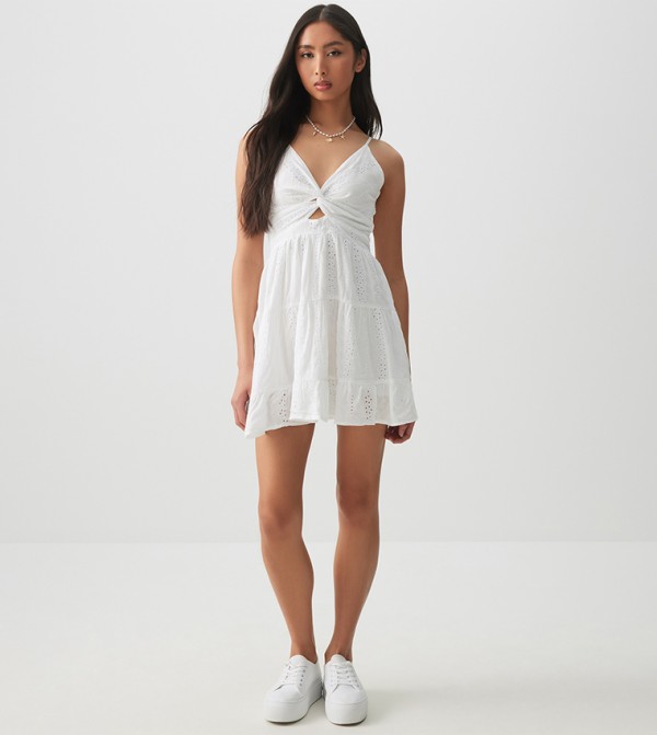 اردين  فساتين - أبيض Mini Dresses
