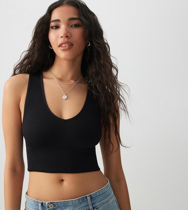 اردين اردين - أسود Sleeveless Tops