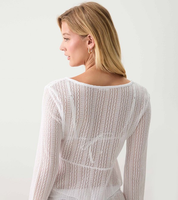 Ardene Ardene - White Cropped Tops