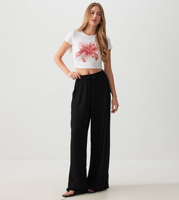 Ardene Ardene - Black Casual Pants