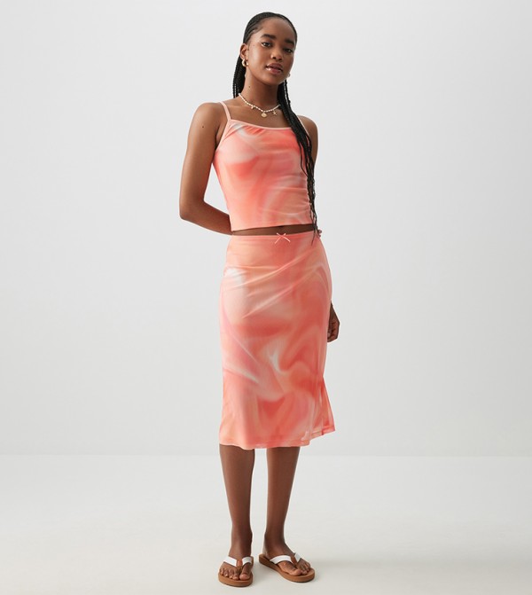 Ardene  five the rise ss25 - Pink Midi Skirts