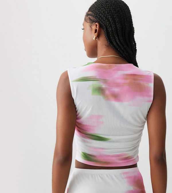 Ardene  five the rise ss25 - White Sleeveless Tops