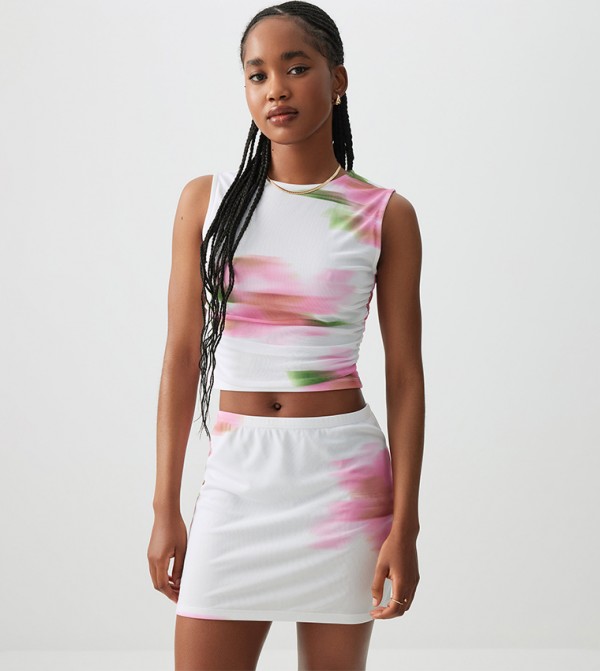 Ardene  five the rise ss25 - White Sleeveless Tops