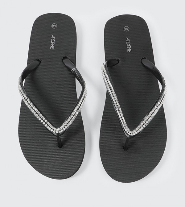 Ardene  - Black Flip-Flops