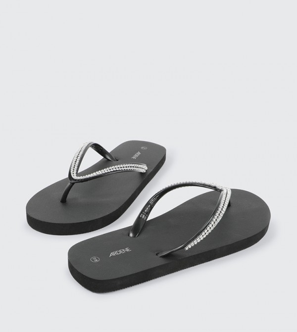 Ardene  - Black Flip-Flops
