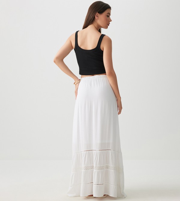 Ardene  - White Maxi Skirts