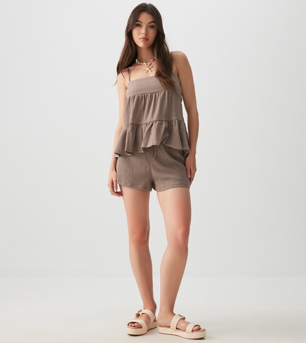 Ardene Ardene - Brown Sleeveless Tops