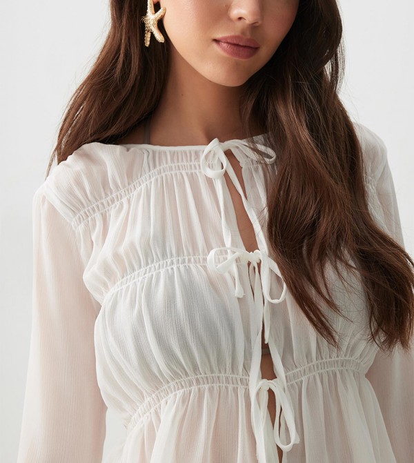 اردين اردين - أبيض Casual Tops