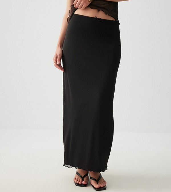 Ardene  Clothing - Black Maxi Skirts