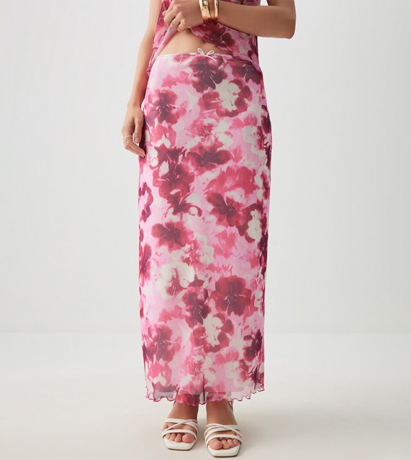 Ardene  Clothing - Pink Maxi Skirts