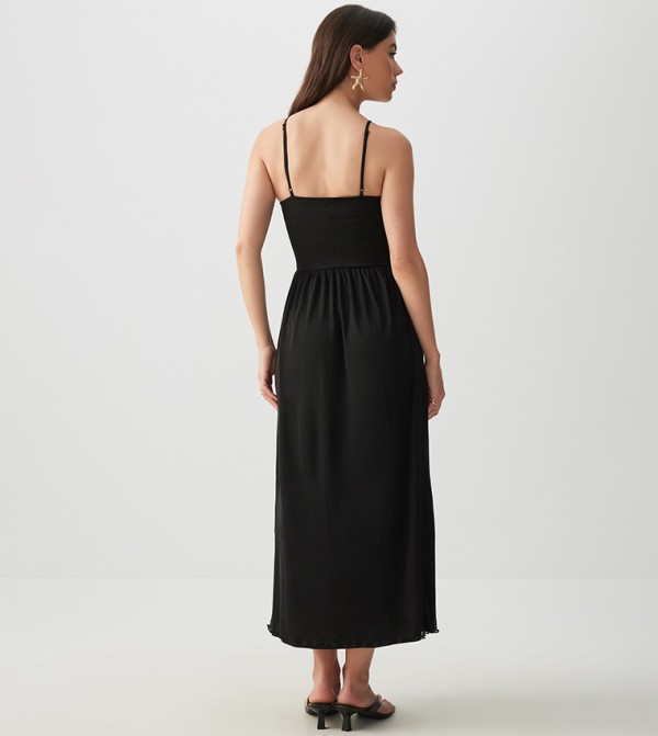 Ardene  Clothing - Black Midi Dresses