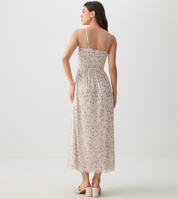 Ardene  Clothing - Beige Midi Dresses